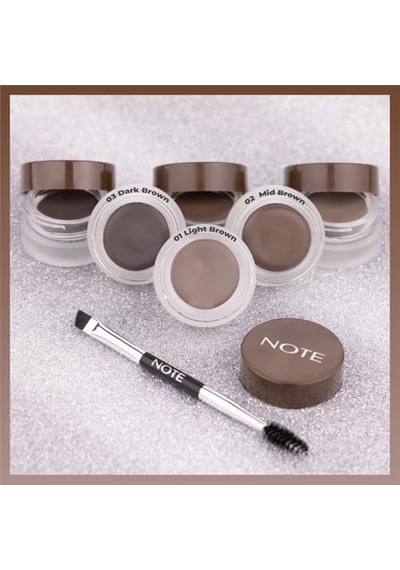 Brow Pomade 03 Dark Brown Kalıcı Kaş Pomadı 0