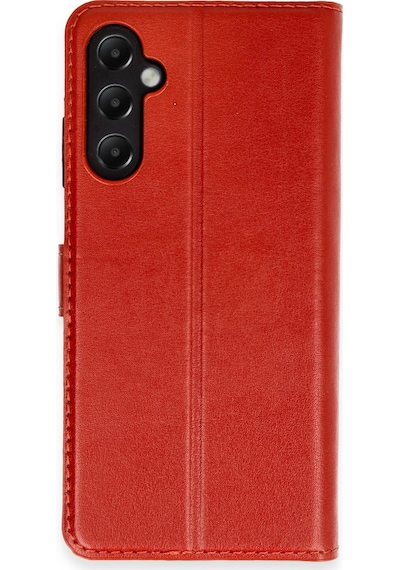 Samsung Galaxy A05s Uyumlu Kılıf Trend S Plus Kapaklı Kılıf - Kırmızı