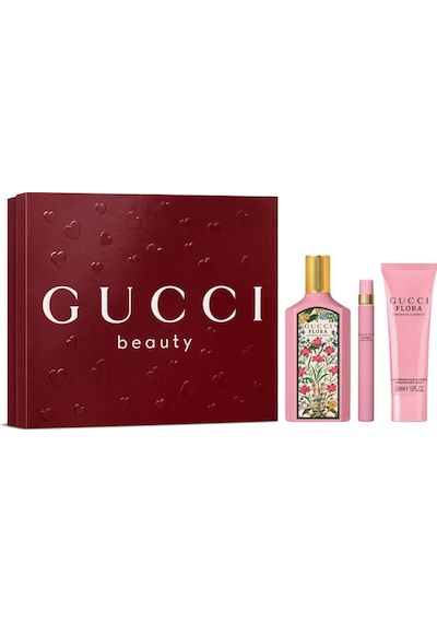Gucci Flora Gorgeous Gardenia Edp 100 Ml + Body Lotion 50 Ml + Edp 10 Ml 3616307112352 Diğer