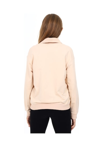 Toontoy Kız Çocuk Çelenk Tnty Baskılı Sweatshirt Bej