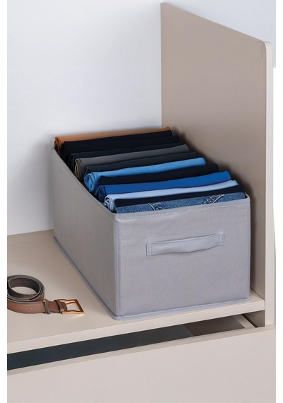 Dolap İçi Pantolon Düzenleyici & Hurç & Organize 26x41x20 Cm Gri - 923969610 Gri
