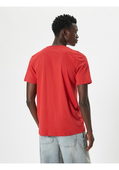 Koton Basic Tişört Slim Fit Bisiklet Yaka Kısa Kollu Kırmızı 4sam10842hk Kırmızı Koton Basic Tişört Slim Fit Bisiklet Yaka Kısa Kollu Kırmızı 4sam10842hk Kırmızı