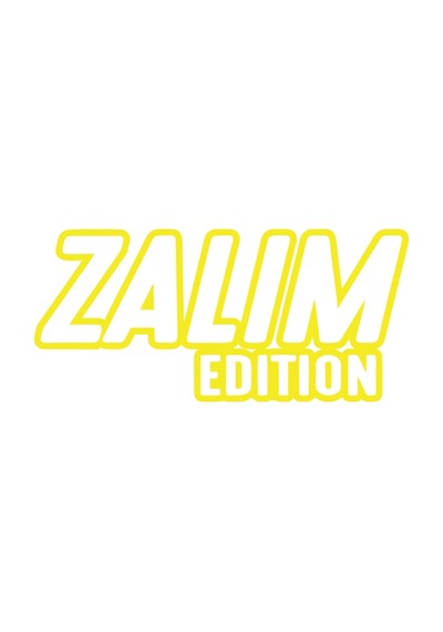 Zalim Edition Araba Sticker 17x17 Cm Sarı