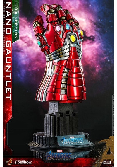 Hot Toys Nano Gauntlet (Hulk Version) Quarter Scale  R e p l i c