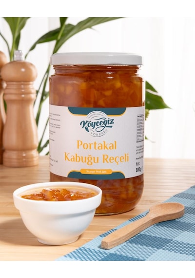Kb Köyceğiz Yöresel Portakal Kabuğu Reçeli 800 G Cam Kavanoz