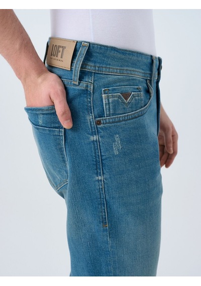 LOFT Tony Slim Fit Erkek Pantolon Lf2038740 Q1.v1 Denim