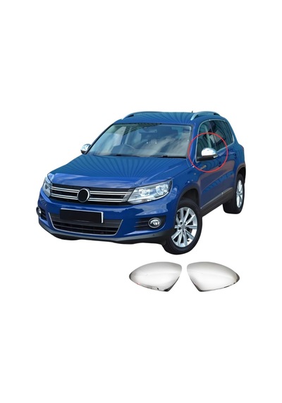 Ebal Otomotiv VW Tiguan Krom Ayna Kapağı 2 prç. 2007-2016 Arası P. Çelik