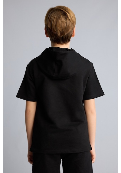 Defacto Sweatshirt Kumaşı 2li Takım Erkek Çocuk H0327a826smbk81 Siyah-bk81