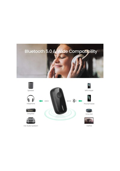 Ugreen Aptx Destekli Bluetooth 5.0 Audio Receiver Alıcı 10"
