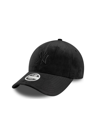 New York Yankees Kadın Mlb Kadife Siyah 9forty Ayarlanabilir Şapka-11619 Siyah