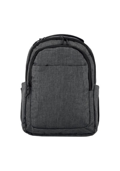 3 Bölmeli Okul Sırt Çantası (Laptop Bölmeli) Gri 2140