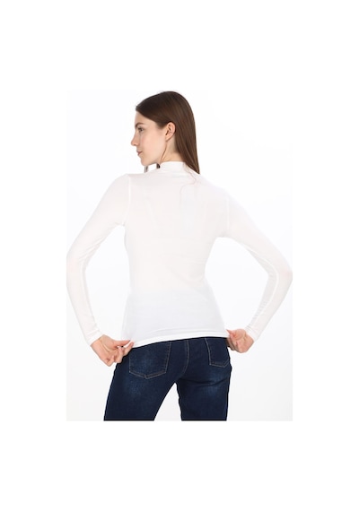 Penyebizden Kadın Modal Dik Yaka Slim Fit Tişört 2'li Paket-siyah-beyaz Penyebizden Kadın Modal Dik Yaka Slim Fit Tişört 2'li Paket-siyah-beyaz
