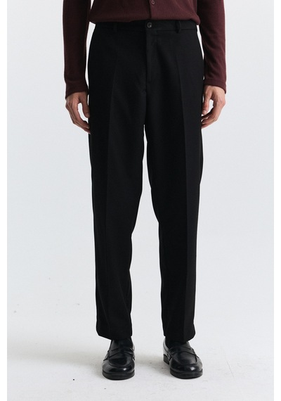 Antioch Tapered Fit Erkek Pantolon Siyah