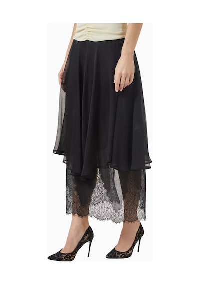 Castle Black Black Suede Studio Gia 100 Dantel Ve Saten, Siyah Ince Topuklu Stiletto Ayakkabı Topuklu Ayakkabı 39