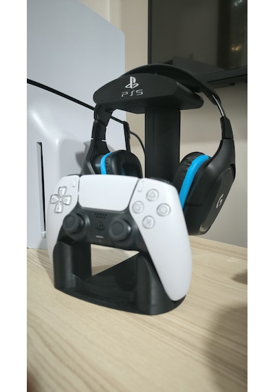 Ps5 Kulaklık Ve Kol Tutucu Dekoratif Stand