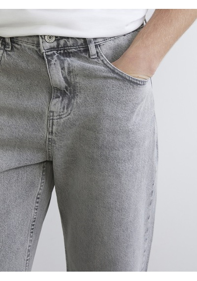 Lcw Jeans Gri 745 Baggy Fit Erkek Jean Pantolon