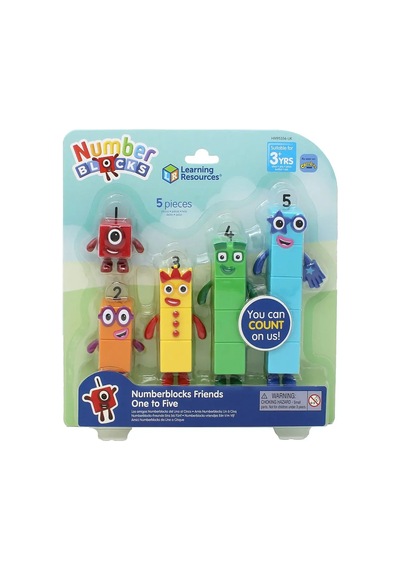 Numberblocks Friends One To Five Hm95356-uk