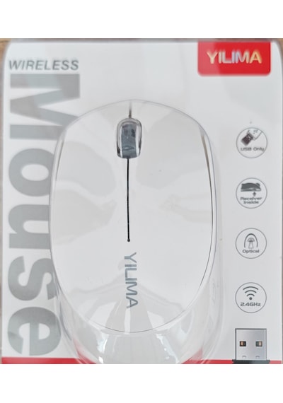 Yılıma Qs-205 Kablosuz Mouse Beyaz