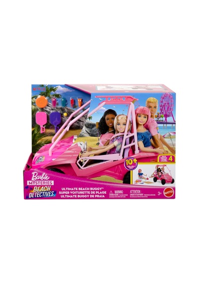 Barbie Mysteries: Beach Detectives Oyun Seti, Oyuncak Plaj Arabas