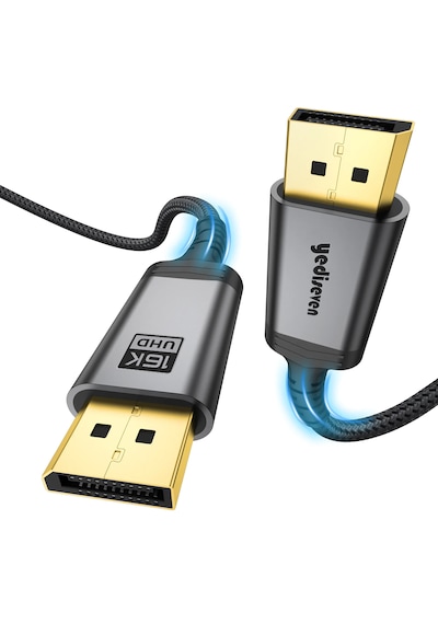 Displayport To Displayport Dp 2.1 Görüntü Aktarma Kablosu 3 Metre