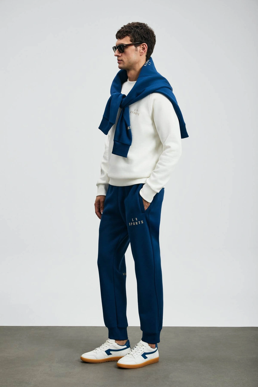Lufian Kırık Beyaz Erkek Sweatshirt 112030186 Kırık Beyaz