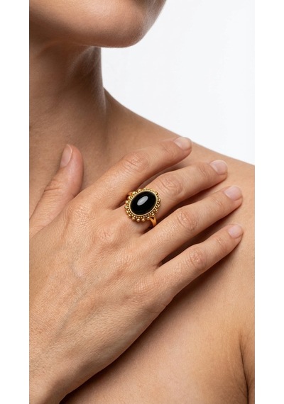 Nomad Onyx Yüzük Sarı