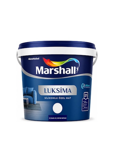 Marshall Luksıma Sıl. Ozel Mat Beyaz 7.5 L