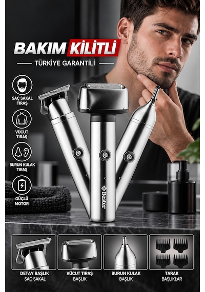 Moser 1400 Combo Saç Sakal Makinesi