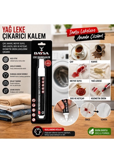 Baysa-1911 Yağ Leke Çıkarıcı Kalem Giysi İçin Diğer