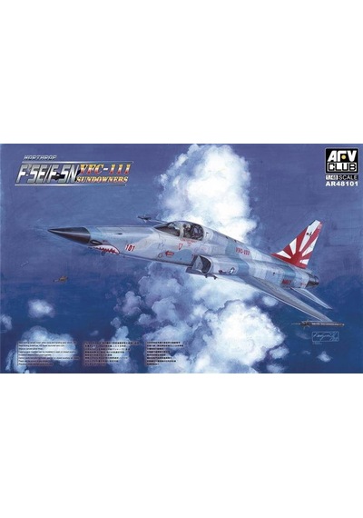 Afv Club Ar48101 1/48 Ölçek, F-5e Tiger Iı Shark Nose Savaş Uçağı, Plastik Model Kiti-50690