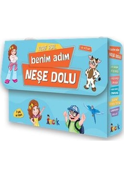 Benim Adım Neşe Dolu Seti - 10 Kitap Takım - Yusuf Asal - Bıcırık Yayınları