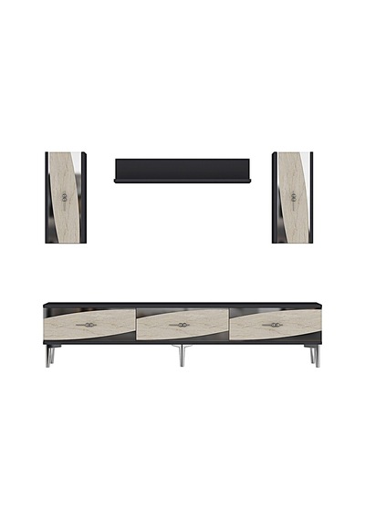 Tvr1813ats Elips Tv Ünitesi Takımı Antrasit-traverten-sılver 180cm Antrasit - Silver - Traverten Tvr1813ats Elips Tv Ünitesi Takımı Antrasit-traverten-sılver 180cm Antrasit - Silver - Traverten