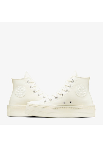 Converse Chuck Taylor All Star Modern Lift Platform Canvas Kadın Krem Sneaker Converse Chuck Taylor All Star Modern Lift Platform Canvas Kadın Krem Sneaker