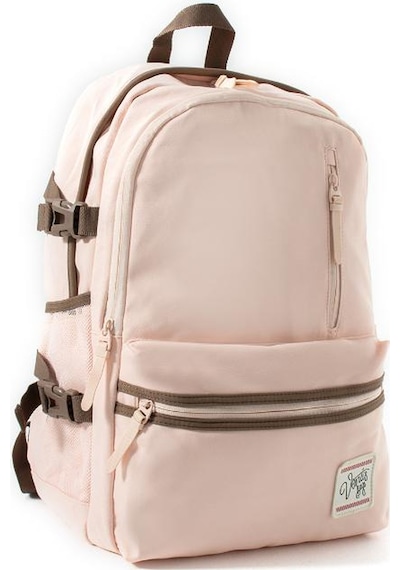 Ventis Unisex Okul Çantası Lise Ortaokul Sırt Çantası 43 30 Cm Ortopedik Sırt Çok Cepli Vnt3-c Pembe