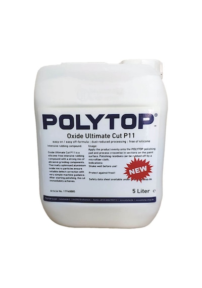 Polytop Oxide P11 Ultimate Cut Kalın Çizik  Pasta 5 Lt