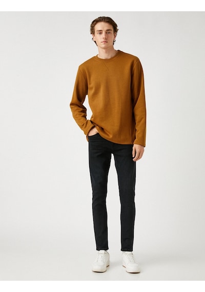 Koton Skinny Fit Kot Pantolon - Michael Jean Siyah 3wam40127bd 3WAM40127BD999 Siyah Koton Skinny Fit Kot Pantolon - Michael Jean Siyah 3wam40127bd 3WAM40127BD999 Siyah