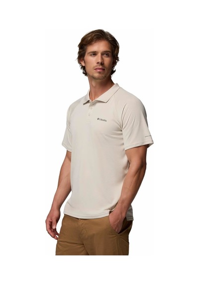 Columbia Alpine Chill Pro Erkek Kısa Kollu Polo Tişört-9277 Kahverengi