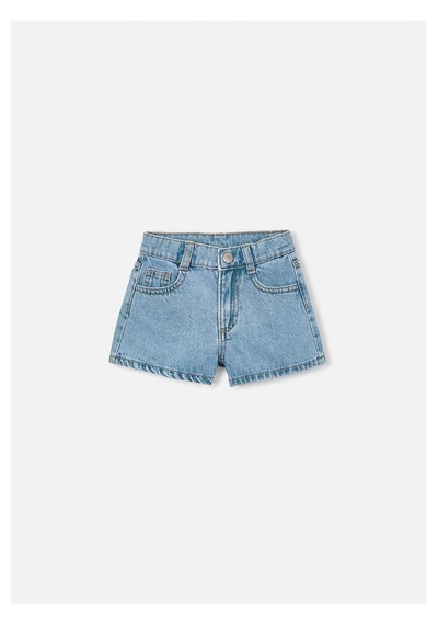 Kız Çocuk Denim Şort Açık Mavi 236 Açık Mavi