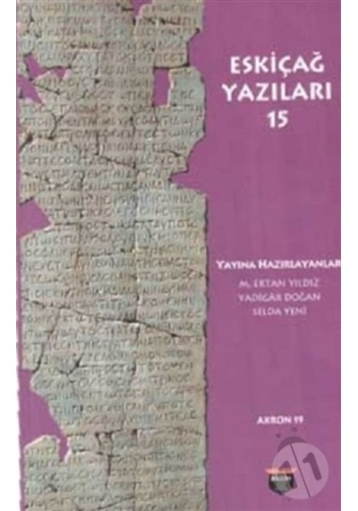 Eski Çağ Yazıları 15- Bilgin Kültür Sanat