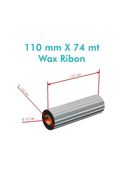 Ribon 110 74 Mt Wax 20 Li Paket 10003