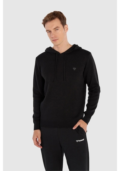 Hummel Lenz Knit Erkek Sweatshirt 922019-2001 Siyah