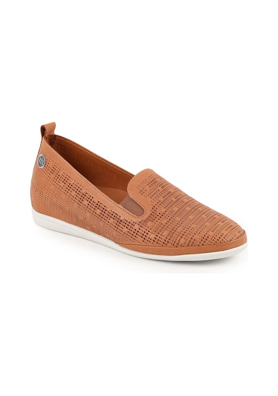 Mamma Mia Kadın Günlük Ayakkabı Hakiki Deri Lazer Kesim Örgü Desenli Düz Taban Slip-on Babet 26y-720 Taba Mamma Mia Kadın Günlük Ayakkabı Hakiki Deri Lazer Kesim Örgü Desenli Düz Taban Slip-on Babet 26y-720 Taba