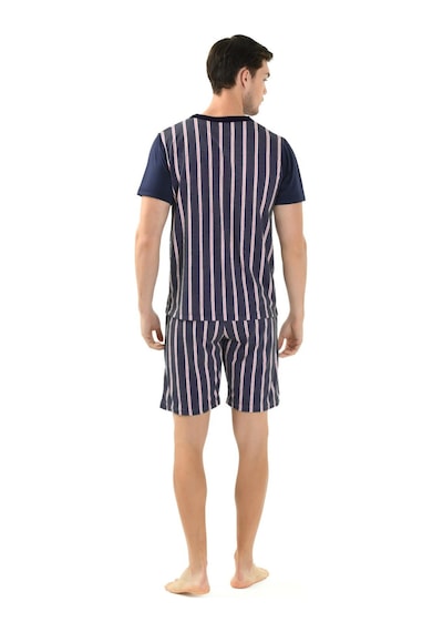 Yeni İnci Önden Düğmeli 3'lü Erkek Pijama Takım Epj803 001
