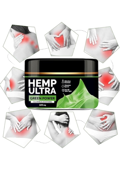 Green Power Hemp Cream Jel 100 Mg