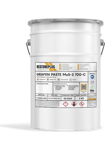 Restoreplus Gafen Paste Mos-2 700-C Lavaş Zincir Fırın Gesi 5 KG