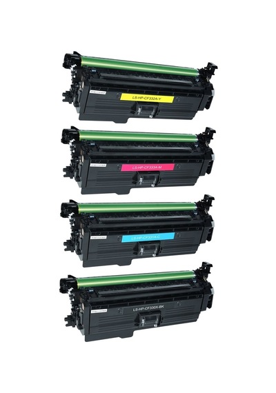Tonermax Hp 654A Uyumlu Toner Set / Cf330X / Cf331A / Cf332A / Cf333A / M6