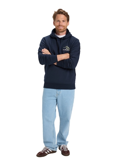 Quıksılver Quiksilver Light Waves Erkek Mavi Sweatshirt 6800 Lacivert