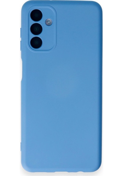 Galaxy A14 4g Kılıf Nano İçi Kadife Silikon - Mavi Çok Renkli