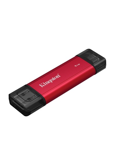 Kingston 1tb 1050/950mb/s Usb Gen 2.2 Type-c Mini Kırmızı Harici Taşınabilir Ssd Bellek Spsd/1tb