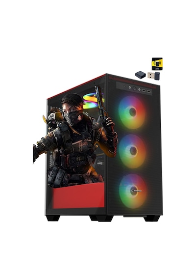 Ramtech Gaming X40 R5-5500 32 GB 960 GB SSD 8 GB RX580 Free Dos Masaüstü Oyuncu Bilgisayarı